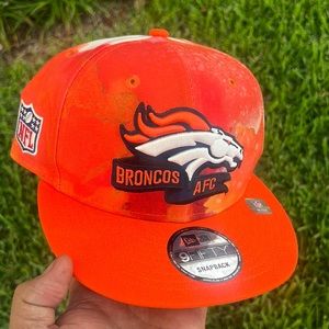 Denver Broncos NEW ERA 9fifty INK DYE SNAP BACK HAT new